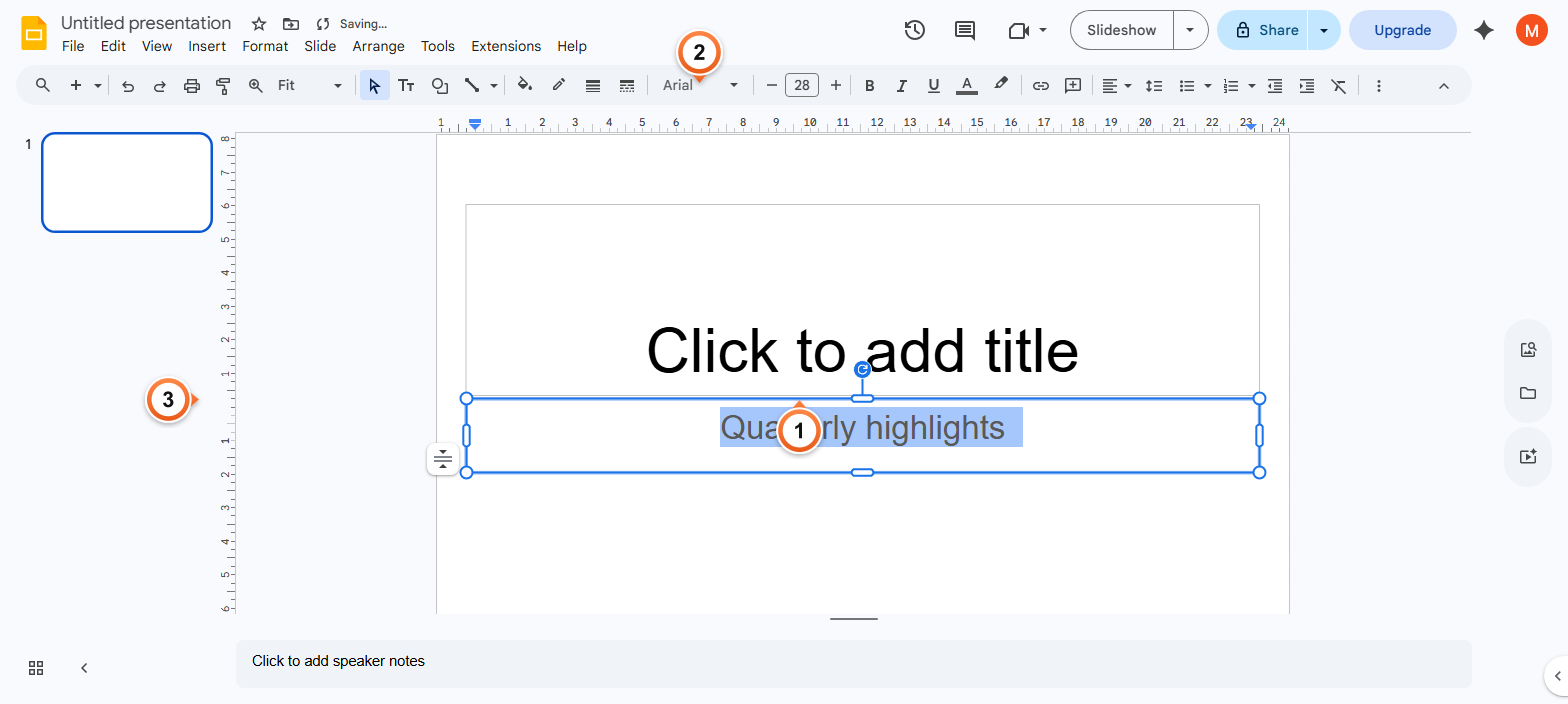 How to format a text box?